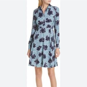 Kate Spade New York Bubble Dot Smocked Dress Sz 2